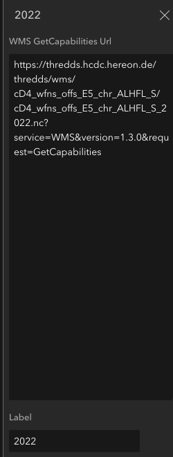 screenshot for modifying a service